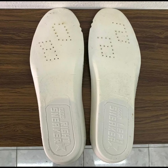 $635 Golden Goose Hi-Star White Black Size 40 / US 10 - Picture 7 of 10